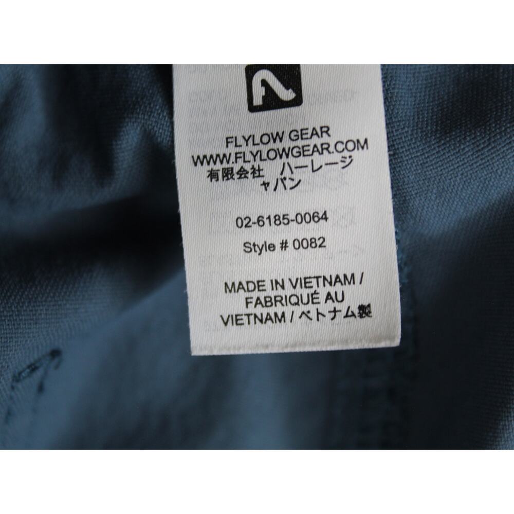Flylow Life Bib Overalls Womens XS Blue Stretch Hiking Outdoor Utility Workwear - Picture 7 of 8